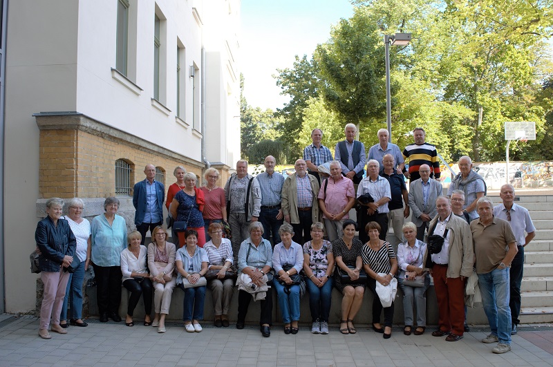 In Erinnerungen Schwelgen Goethegymnasium Der Stadt Leipzig